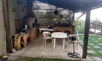 Imagem 6: Linda casa com vista para o mar com piscina área gurmer churrasqueira fogão a lenha