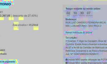 Imagem 4: Casa com 3 dormitórios à venda, 41 m² por R$ 133.267,85 - Centro - Luís Antônio/SP