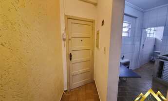 Imagem 2: 1 Dormitório Amplo, com vista ao mar,1 vaga coletiva no José Menino, Santos-Sp