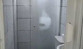 Imagem 3: Quarto e sala Kitnet com 1 dormitório