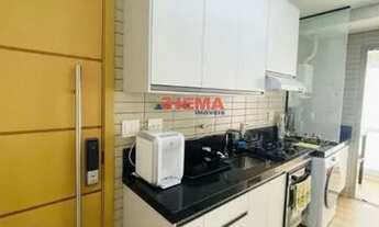 Imagem 5: Apartamento para venda com 63 metros quadrados com 1 quarto em Aparecida - Santos - SP