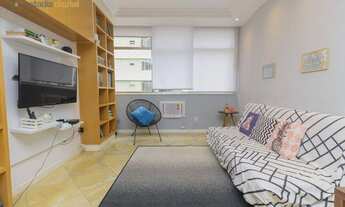 Imagem 2: Apartamento com 3 dormitórios para alugar, 86 m² por R$ 9.641,00/mês - Leblon - Rio de Jan