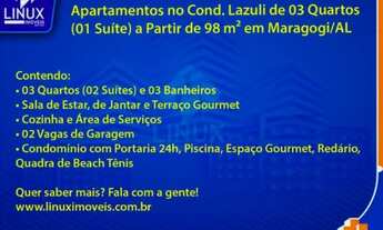 Imagem 2: Apartamento no Cond. Lazuli em Maragogi/AL à Venda (AP1197-DV