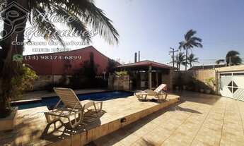 Imagem 2: Sobrado para venda com 3 quartos e piscina Bal. Tupy - Itanhaém - SP