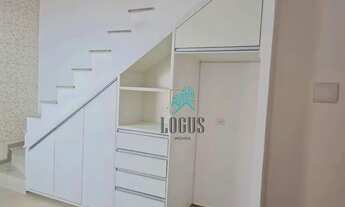 Imagem 3: Cobertura com ótima disposição de 95m², bem distribuído, 2 dormitórios, a venda por R$ 380