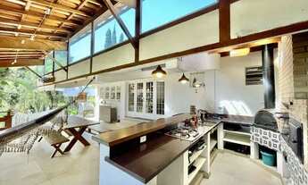 Imagem 6: ESPETACULAR CASA MOBILIADA - TERRENO 1.496 METROS - PISCINA - SAUNA - GOURMET - LAREIRA FA