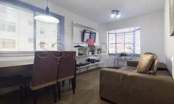 Imagem: Flat Ambassador reformado na Vila Nova Conceição