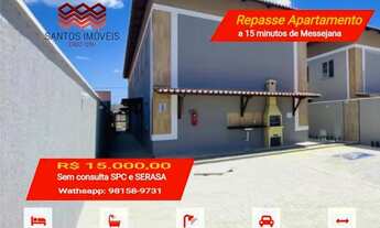 Imagem 2: SI: Apartamento para repasse com 2 quartos a 15 minutos de Messejan, sem consulta SPC e SE