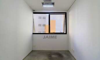 Imagem 2: Sala comercial a poucos minutos da Avenida Paulista, com 46 m2, recepção, 2 banheiros e 2