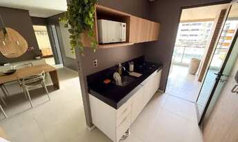 Imagem 3: Wish Residence, Apto Novo 2 quartos Porteira Fechada com Varanda Gourmet Vista Mar