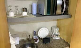 Imagem 7: Flat com varanda e garagem na Barra da Tijuca (diária ou mensal