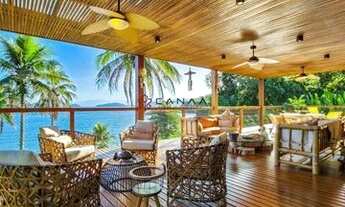 Imagem 2: Linda mansão pé na areia de 10 suítes, piscina, sauna, área gourmet