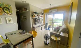 Imagem: Mobiliado 2/4 sendo um suíte com varanda