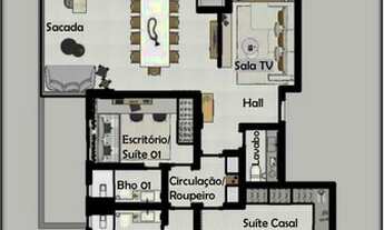 Imagem 3: Apartamento Alto Padrão, 3 suítes, próximo ao Praia Clube