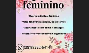 Imagem: Alugo quarto individual feminino