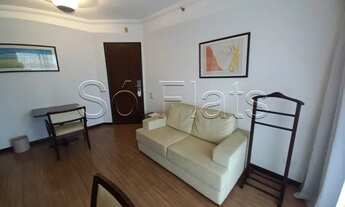 Imagem 3: Flat disponível locação imediata em Moema prox. a Av. Ibirapuera Shop. Ibirapuera