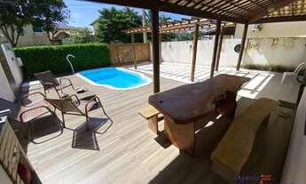 Imagem 3: Casa Cond. Arembepe Aquaville 4/4 -3 Suítes, Piscina, Varanda, Gourmet