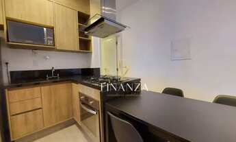 Imagem 3: Apartamento com 1 dormitório para alugar, 55 m² por R$ 4.222/mês - Vila Homero - Indaiatub