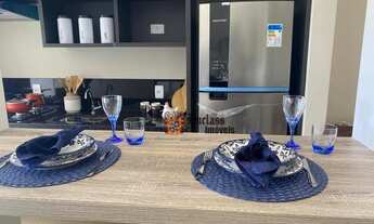 Imagem 6: Apartamento Mobiliado com 2 dormitórios (1 suíte) à venda, 76 m² por R$ 557.000 - Res. Tos