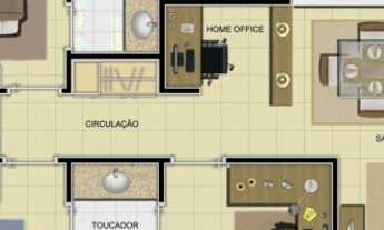 Imagem 3: Liberty no Pq das Laranjeiras / 3 Quartos / 85m²