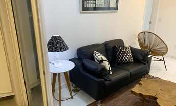 Imagem 3: Apartamento mobiliado para aluguel tem 53 m², ar condicionado, suíte, 1 vaga - Wave