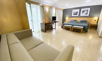 Imagem 3: Flat com varanda e garagem na Barra da Tijuca (diária ou mensal