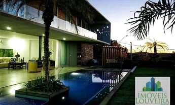 Imagem 3: Casa moderna, de alto padrão, à venda no Condomínio Marambaia - Vinhedo