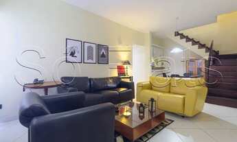 Imagem 3: Flat na cobertura com 2 dormitórios e 1 vaga de garagem, finamente decorado no centro de A