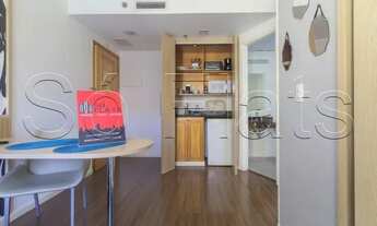 Imagem 4: Flat Mercure Pinheiros disponível para locação, com excelente localização, contendo 28m²