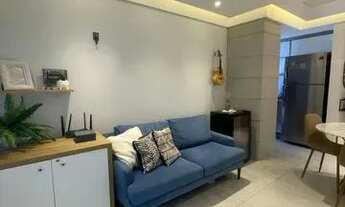 Imagem 3: Candeias - 01 Qto/ 01 Wc - Andar Alto - Nascente - Vista p/ Mar - Área de lazer Completa