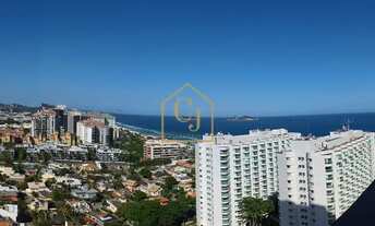 Imagem 2: Barramares-vistão mar e Pedra da Gávea, andar alto, sol manhã 2 quartos