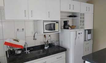 Imagem 4: Quarto e sala mobiliado na ponta verde