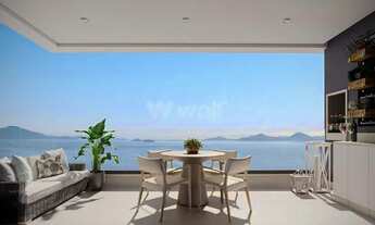 Imagem 2: 1 SUITE + 02 DEMI SUITES - FRENTE - 123,14M2 - TOP