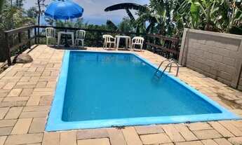 Imagem 4: Linda casa com vista para o mar com piscina área gurmer churrasqueira fogão a lenha