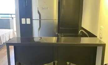 Imagem 6: Quarto e sala 100% mobiliado na Barra