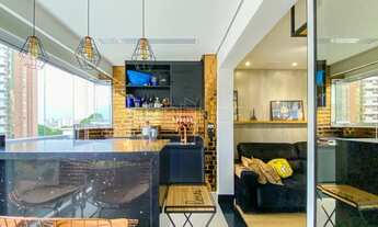 Imagem 5: Incrível stúdio com varanda gourmet