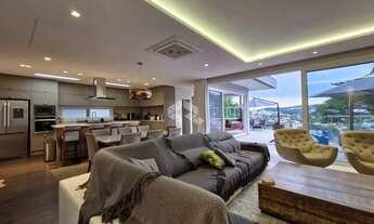 Imagem 4: CASA DE ALTO PADRÃO EM CONDOMÍNIO FECHADO - CÓRREGO GRANDE 4 SUÍTES PISCINA INFINITA