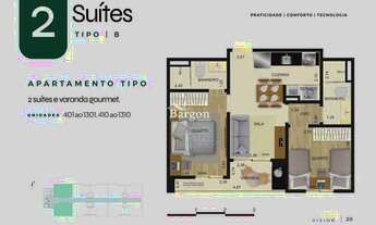 Imagem 2: Apartamento com 2 suítes a venda no Bairro Bom Pastor em Juiz de Fora