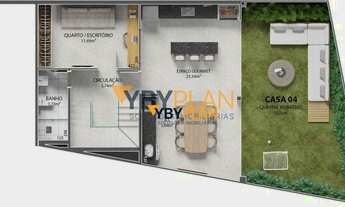 Imagem 5: Casa com 4 dormitórios à venda, 218 m² por R$ 1.400.000,00 - Morada de Laranjeiras - Serra