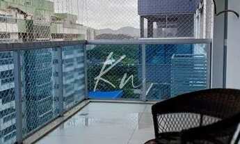 Imagem 1: Cobertura Duplex de 200m2 3 quartos no Rio 2 com vista para a Lagoa - Mobiliado