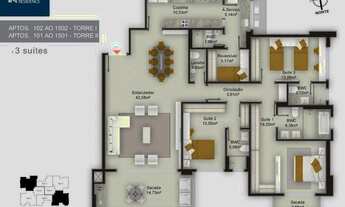 Imagem 2: Centro Apartamento com 3 dormitórios