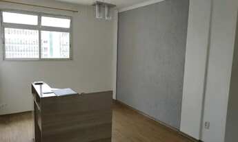 Imagem 6: O Apartamento com 47m², com sala, dormitório, sala de jantar, cozinha, área de serviço e g