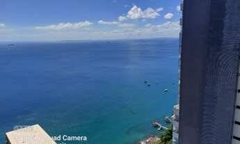 Imagem 6: Apartamento mobiliado composto 1/4 suíte nascente vista para Baia de todos os Santos