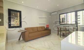 Imagem 4: Flat com 1 dormitório e 1 vaga de garagem finamente decorado no centro de Alphaville