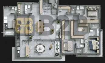 Imagem 6: Apartamento para Venda em Bauru, Vila Aviação, 2 dormitórios, 2 suítes, 4 banheiros, 4 vag