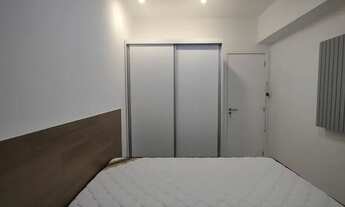 Imagem 2: Sala e quarto montado com 36m2, infraestrutura de lazer, 1 vaga!