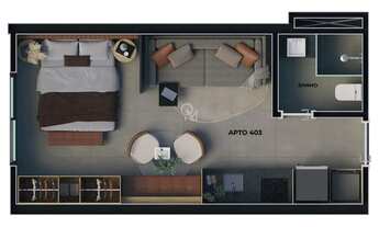 Imagem 3: Apartamento tipo Studio no Exposição, em Caxias do Sul