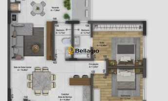 Imagem 5: Apartamento 2 dormitórios à venda Nossa Senhora de Fátima Santa Maria/RS