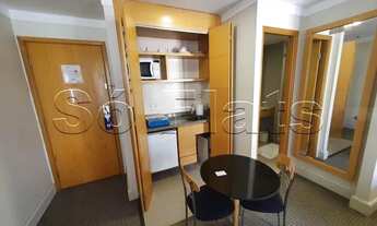 Imagem 4: Lindo flat mobília novinha igual a do hotel, com serviços de arrumação e lavanderia coleti