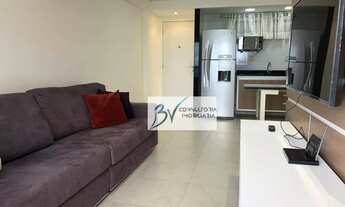 Imagem 4: MP- 60m², 02 Quartos Finamente Mobiliado e Decorado, Com Vista Linda P/ Mar!